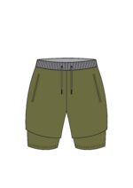 Mikhenzo Combination/Double Training Shorts